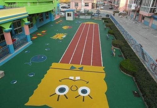 幼兒園塑膠跑道