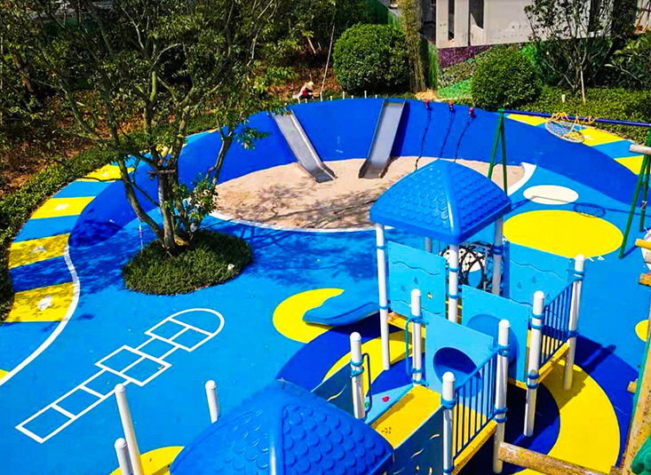 幼兒園塑膠跑道